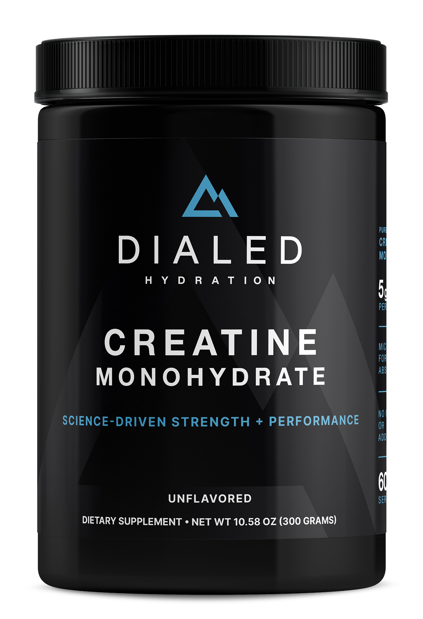 Creatine Monohydrate- Dialed Supplements